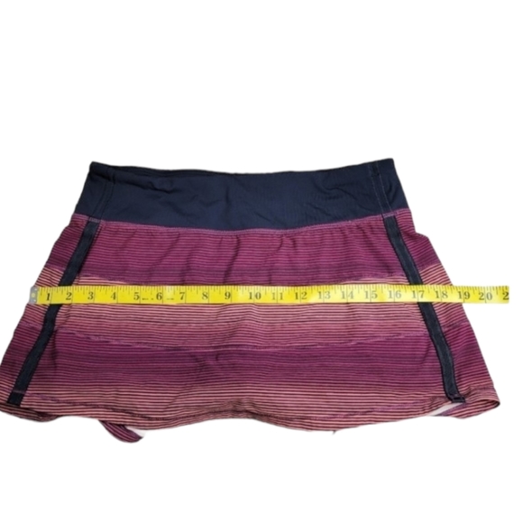 Lululemon Pace Rival skirt - Simply Radiant Pink Paradise tennis skirt skort 6 - Picture 14 of 16